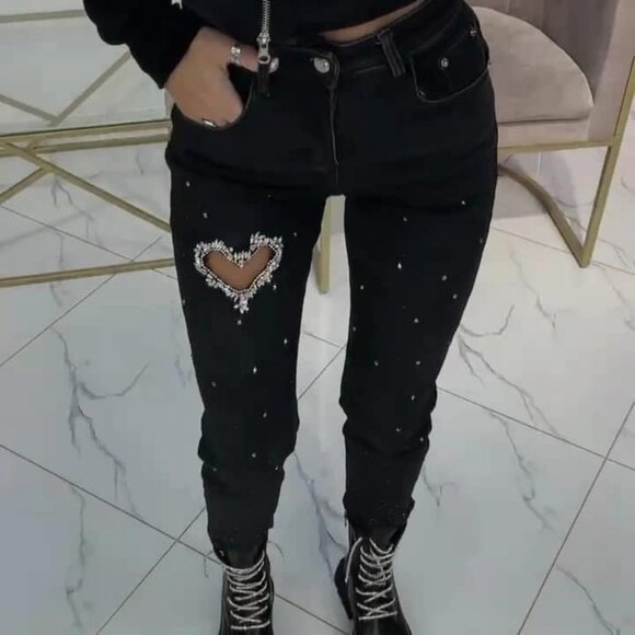Heart Jeans - Picture 1 of 3